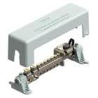 OBO BETTERMANN - Potentialausgleichsschiene 217mm Messing grau