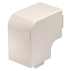OBO BETTERMANN - Flachwinkelhaube 60x60mm Polyvinylchlorid cremeweiß RAL 9001