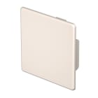 OBO BETTERMANN - Endstück 60x60mm Polyvinylchlorid cremeweiß RAL 9001
