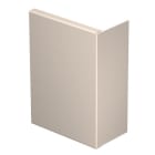 OBO BETTERMANN - Endstück 80x210mm Polyvinylchlorid cremeweiß RAL 9001