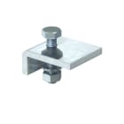 OBO BETTERMANN - Klemmlasche für Stahlträger 10 mm 60x50 Stahl tauchfeuerverzinkt