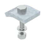OBO BETTERMANN - Klemmwinkel mit Sechskantschr., h = 10 mm 60x50 Stahl tauchfeuerverzinkt