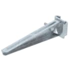 OBO BETTERMANN - Stielausleger für IS 8-Stiel B210mm Stahl tauchfeuerverzinkt
