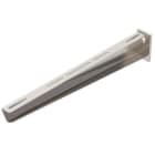 OBO BETTERMANN - Wand- und Stielausleger mit angeschweißter Kopfplatte B510mm Edelstahl, rostfrei A2 1.4301 blank, nachbehandelt