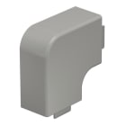 OBO BETTERMANN - Flachwinkelhaube 40x60mm Polyvinylchlorid steingrau RAL 7030