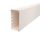 OBO BETTERMANN - Wand- und Deckenkanal mit Bodenlochung 60x130x2000 Polyvinylchlorid cremeweiß RAL 9001