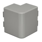 OBO BETTERMANN - Außeneckhaube 60x110mm Polyvinylchlorid steingrau RAL 7030