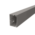 OBO BETTERMANN - Wand- und Deckenkanal mit Bodenlochung 60x90x2000 Polyvinylchlorid steingrau RAL 7030