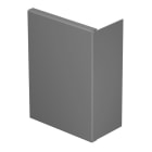 OBO BETTERMANN - Endstück 80x210mm Polyvinylchlorid steingrau RAL 7030