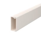 OBO BETTERMANN - Wand- und Deckenkanal mit Bodenlochung 15x40x2000 Polyvinylchlorid cremeweiß RAL 9001