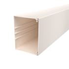 OBO BETTERMANN - Wand- und Deckenkanal mit Bodenlochung 100x130x2000 Polyvinylchlorid cremeweiß RAL 9001