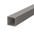 OBO BETTERMANN - Wand- und Deckenkanal mit Bodenlochung 25x25x2000 Polyvinylchlorid steingrau RAL 7030