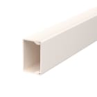 OBO BETTERMANN - Wand- und Deckenkanal mit Bodenlochung 25x40x2000 Polyvinylchlorid cremeweiß RAL 9001