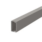 OBO BETTERMANN - Wand- und Deckenkanal mit Bodenlochung 15x30x2000 Polyvinylchlorid steingrau RAL 7030