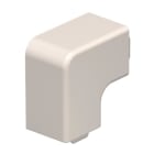 OBO BETTERMANN - Flachwinkelhaube 25x25mm Polyvinylchlorid cremeweiß RAL 9001