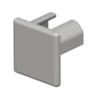 OBO BETTERMANN - Endstück 15x15mm Polyvinylchlorid steingrau RAL 7030