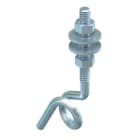OBO BETTERMANN - Schaukelhaken mit M6 Gewinde M6x70mm Stahl galvanisch verzinkt
