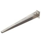 OBO BETTERMANN - Wand- und Stielausleger mit angeschweißter Kopfplatte B410mm Edelstahl, rostfrei A4 1.4571 blank, nachbehandelt