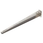 OBO BETTERMANN - Wand- und Stielausleger mit angeschweißter Kopfplatte B510mm Edelstahl, rostfrei A4 1.4571 blank, nachbehandelt