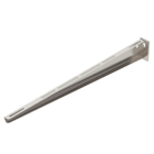 OBO BETTERMANN - Wand- und Stielausleger mit angeschweißter Kopfplatte B610mm Edelstahl, rostfrei A4 1.4571 blank, nachbehandelt