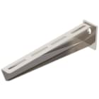 OBO BETTERMANN - Wand- und Stielausleger mit angeschweißter Kopfplatte B310mm Edelstahl, rostfrei A4 1.4571 blank, nachbehandelt
