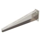 OBO BETTERMANN - Wand- und Stielausleger mit angeschweißter Kopfplatte B510mm Edelstahl, rostfrei A2 1.4301 blank, nachbehandelt