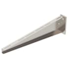 OBO BETTERMANN - Wand- und Stielausleger mit angeschweißter Kopfplatte 610 mm Edelstahl, rostfrei A2 1.4301 blank, nachbehandelt