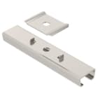 OBO BETTERMANN - Mittenabhängung für Gitterrinne,mit Klemmstück B170mm Edelstahl, rostfrei A4 1.4404 blank, nachbehandelt