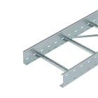 OBO BETTERMANN - Weitspannkabelleiter gelochter Seitenholm 110x400x6000 Stahl bandverzinkt