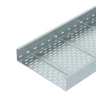 OBO BETTERMANN - Weitspannkabelrinne gelocht, Boden gesickt 110x500x6000 Stahl bandverzinkt
