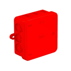 OBO BETTERMANN - Kabelabzweigkasten 85x85x40 Polyethylen rot