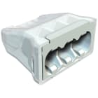 OBO BETTERMANN - Steckklemme schraubenlose Klemme 3x2,5mm² Polyamid lichtgrau RAL 7035