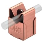 OBO BETTERMANN - Leitungshalter 8mm Edelstahl, rostfrei A2 1.4301 verkupfert