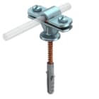 OBO BETTERMANN - Leitungshalter mit Holzschrauben 8-10mm Zinkdruckguss verzinkt
