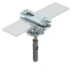OBO BETTERMANN - Leitungshalter für Flachleiter 30mm Zinkdruckguss galvanisch verzinkt