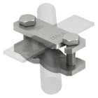 OBO BETTERMANN - Diagonalklemme 88x30x45 Edelstahl, rostfrei A2 1.4301