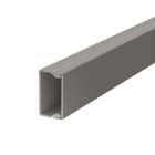 OBO BETTERMANN - Wand- und Deckenkanal mit Bodenlochung, gedeckelt 20x35x2000 Polyvinylchlorid steingrau RAL 7030