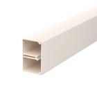 OBO BETTERMANN - Wand- und Deckenkanal mit Nagelleiste/Bodenlochung 25x40x2000 Polyvinylchlorid cremeweiß RAL 9001