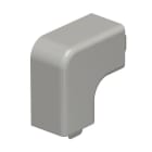 OBO BETTERMANN - Flachwinkelhaube 20x20mm Polyvinylchlorid steingrau RAL 7030