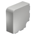 OBO BETTERMANN - Flachwinkelhaube 60x130mm Polyvinylchlorid lichtgrau RAL 7035