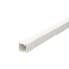 OBO BETTERMANN - Wand- und Deckenkanal mit Bodenlochung 15x15x2000 Polyvinylchlorid reinweiß RAL 9010
