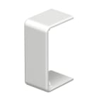 OBO BETTERMANN - Stoßstellenabdeckung 15x30mm Polyvinylchlorid reinweiß RAL 9010