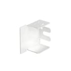OBO BETTERMANN - Endstück 40x40mm Stahl bandverzinkt / kunststoffbeschichtet reinweiß RAL 9010