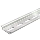 OBO BETTERMANN - Hutschiene gelocht 2000x35x7,5 Stahl galvanisch verzinkt, transparent passiviert