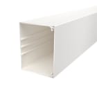 OBO BETTERMANN - Wand- und Deckenkanal mit Bodenlochung 100x130x2000 Polyvinylchlorid reinweiß RAL 9010