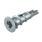 OBO BETTERMANN - Gipskarton-Dübel für 12mm Gipskarton Ø12x30 Zinkdruckguss