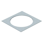 OBO BETTERMANN - Montagedeckel 350-2/3 für R7 383x383x4 Stahl bandverzinkt