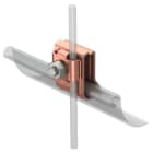 OBO BETTERMANN - Rinnenklemme mit Feder 2x8 / 2x6mm Edelstahl, rostfrei A2 1.4301 verkupfert
