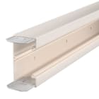 OBO BETTERMANN - Geräteeinbaukanal mit Bodenlochung 70x130x2000 Polyvinylchlorid cremeweiß RAL 9001