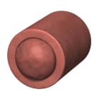 OBO BETTERMANN - Dosenbohrerschott Ø78x100mm Dauerelastischer, geschlossenporiger Schaumstoff rot